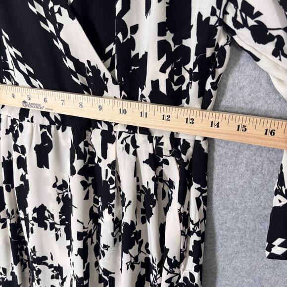 Cabi Dress XS Mini X Factor Wrap Flowy Boho Neutrals‎ Resort Southwest 6369 NEW - Picture 9 of 14